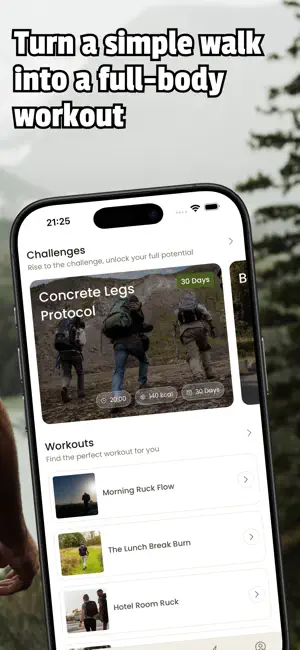Ruck & Weighted Vest Training screenshot 2
