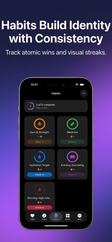 PulsIX: Tasks, Habits & Focus screenshot