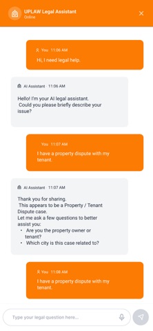 Uplaw – Find Lawyers Screenshot 1 of 4