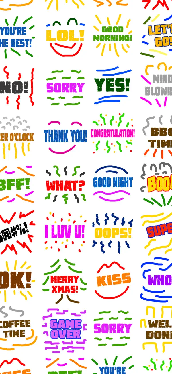 Screenshot #2 pour The WOW! Stickers