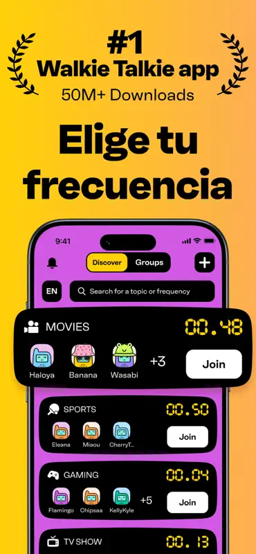 Walkie Talkie - All Talk App screenshot 1 of 7