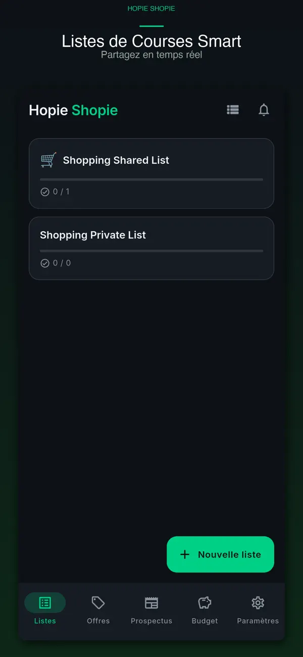 Screenshot #1 pour Hopie Shopie – Courses