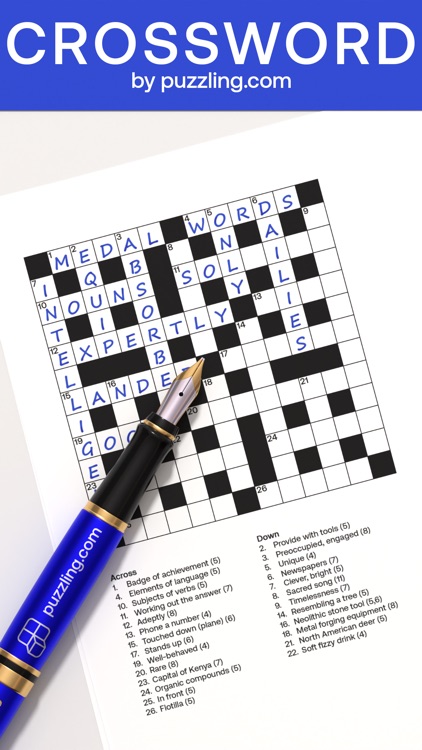 Crossword - by puzzling.com screenshot-0