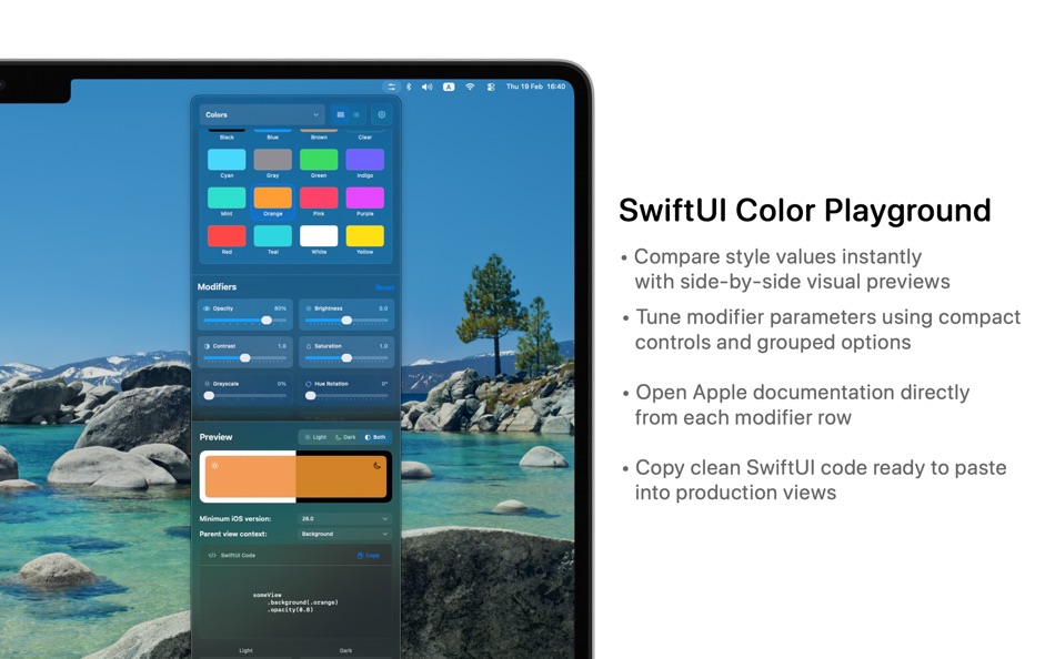 #2. Modi-Fi (macOS) By: Alexandros Giatrakis