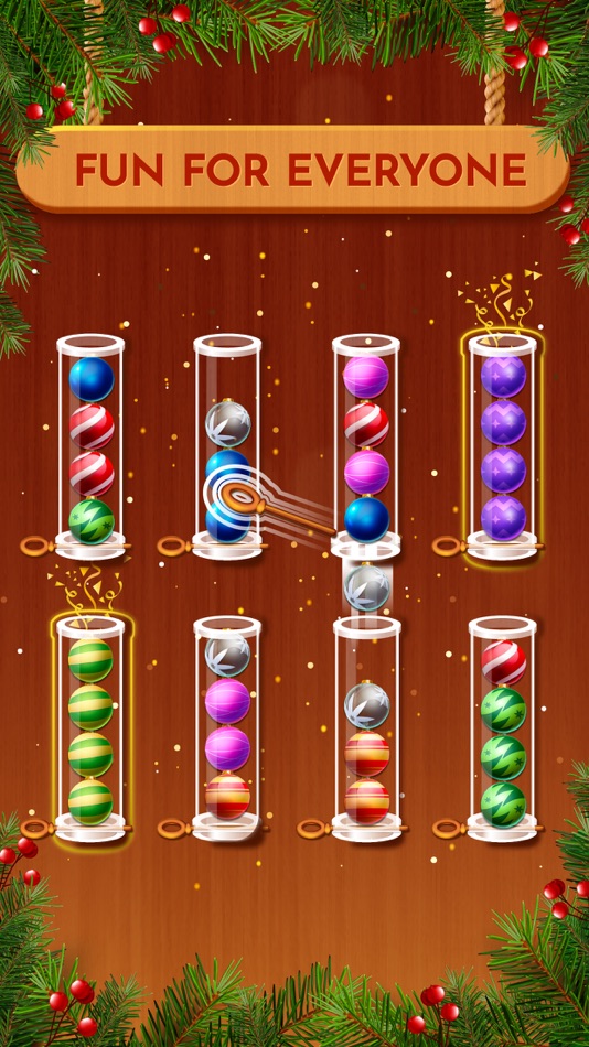 #1. Woody Sort: Ball Sort Puzzle (iOS) От: UNICO STUDIO