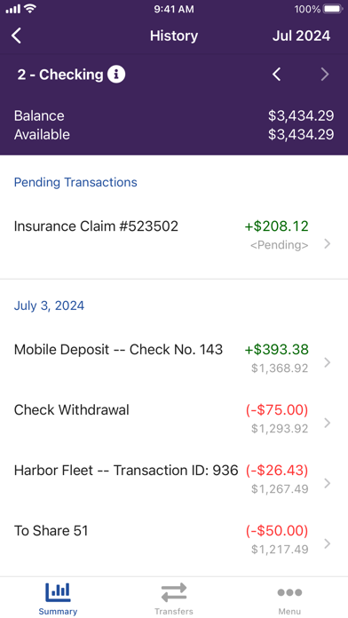 POLICE CREDIT UNION Screenshot