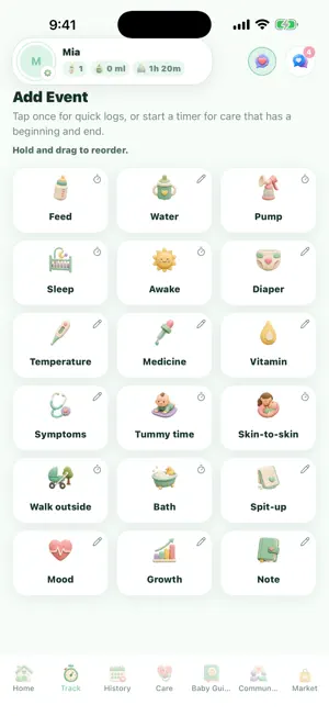 Babi Book: Baby Tracker screenshot 2