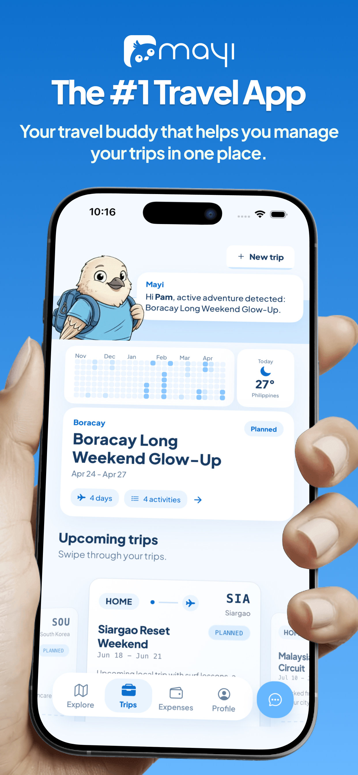 Mayi - Travel Buddy