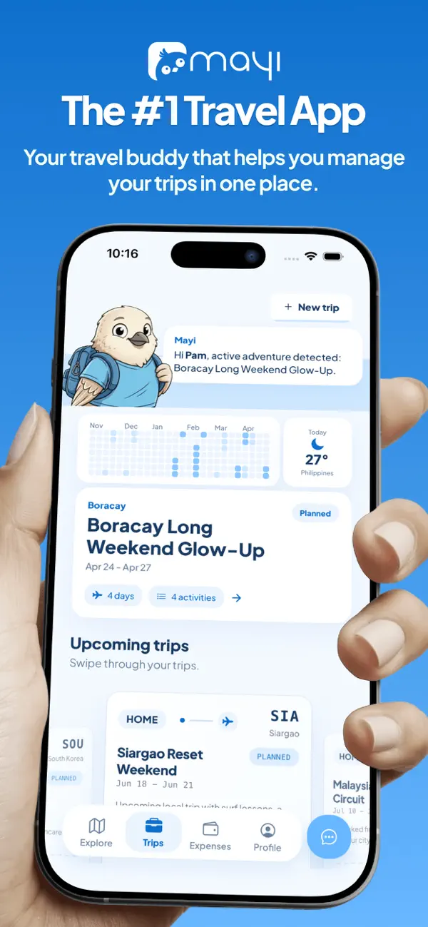 Screenshot #1 pour Mayi - Travel Buddy