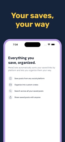 MetaCrate – Social Bookmarks Screenshot 5 of 5