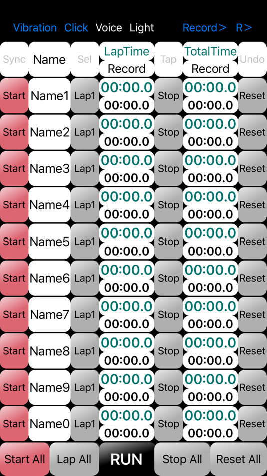 #1. DsStopWatch (iOS) Podle: Ryuichi Kato
