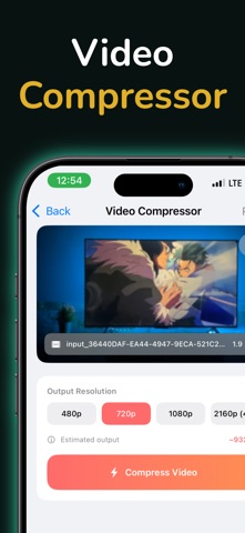 Compress Video Photo Audio PDF screenshot