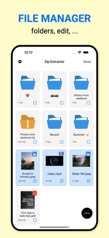 Zip Extractor: Unzip View File Screenshot 2 of 5
