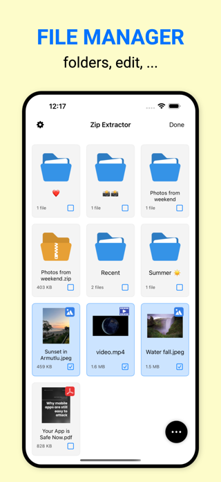 Zip Extractor: Unzip View File Screenshot 2 of 5