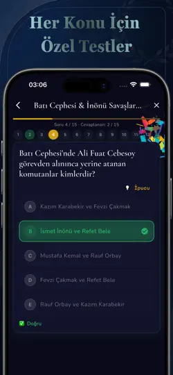 Tarih Maratonu: KPSS 2026 iPhone Ekran Görüntüsü 3