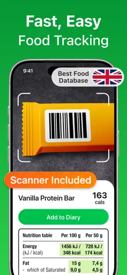 Calorie Counter - MyNetDiary iPhone Ekran Görüntüsü 2