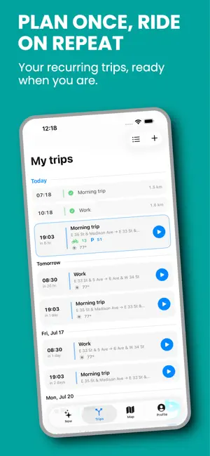 Vely: Bike Share & Ebike Map screenshot 2