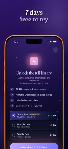 Snoozio: Sleep & Relax Sounds screenshot 10