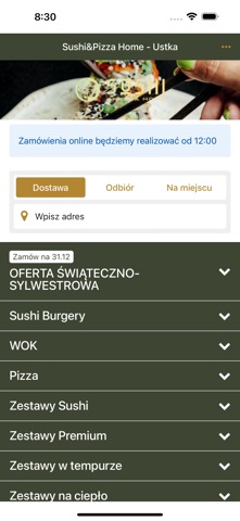 Sushi&Pizza Home Screenshot 2 of 2