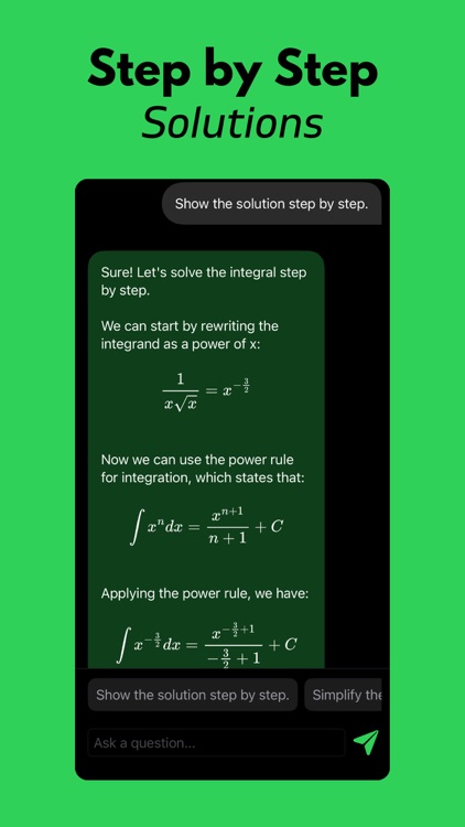 AI Math Problem Solver: Photo