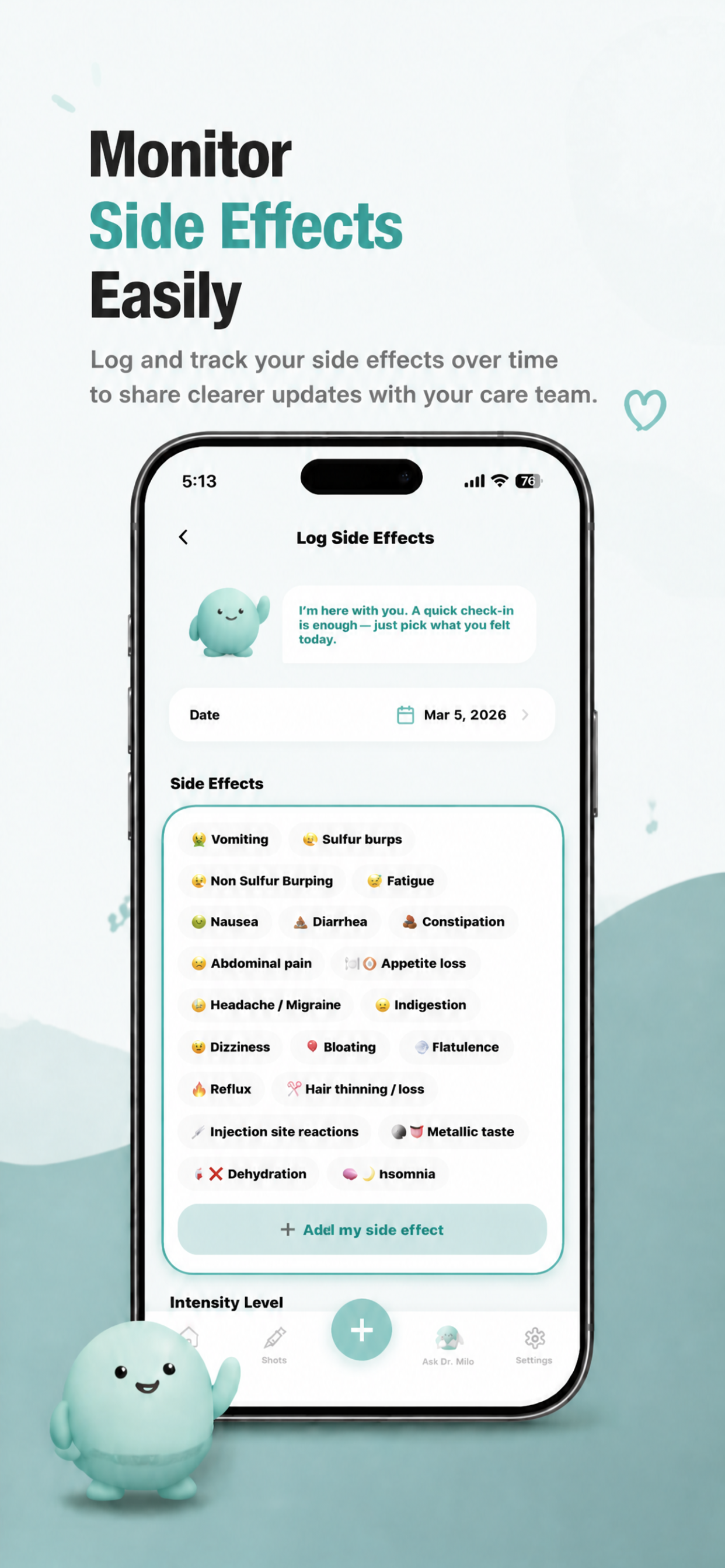 GLP1 Tracker Log - GLP Buddy