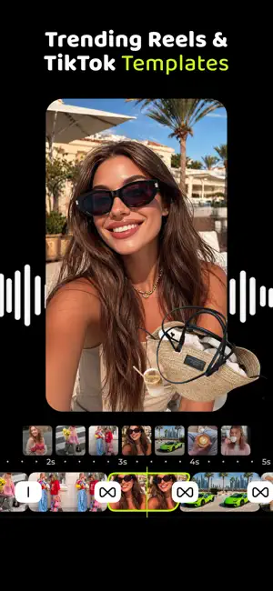 Unreels: AI Reel Video Editor screenshot 1