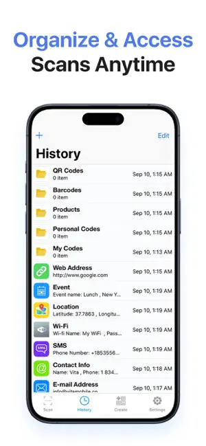 QR Code Reader & Scanner.· screenshot 3