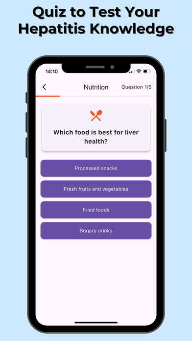 Hepatitis Care Companion Screenshot