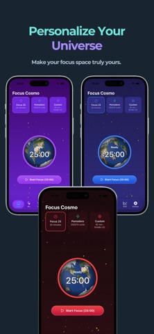 Focus Cosmo - Pomodoro & Timer screenshot