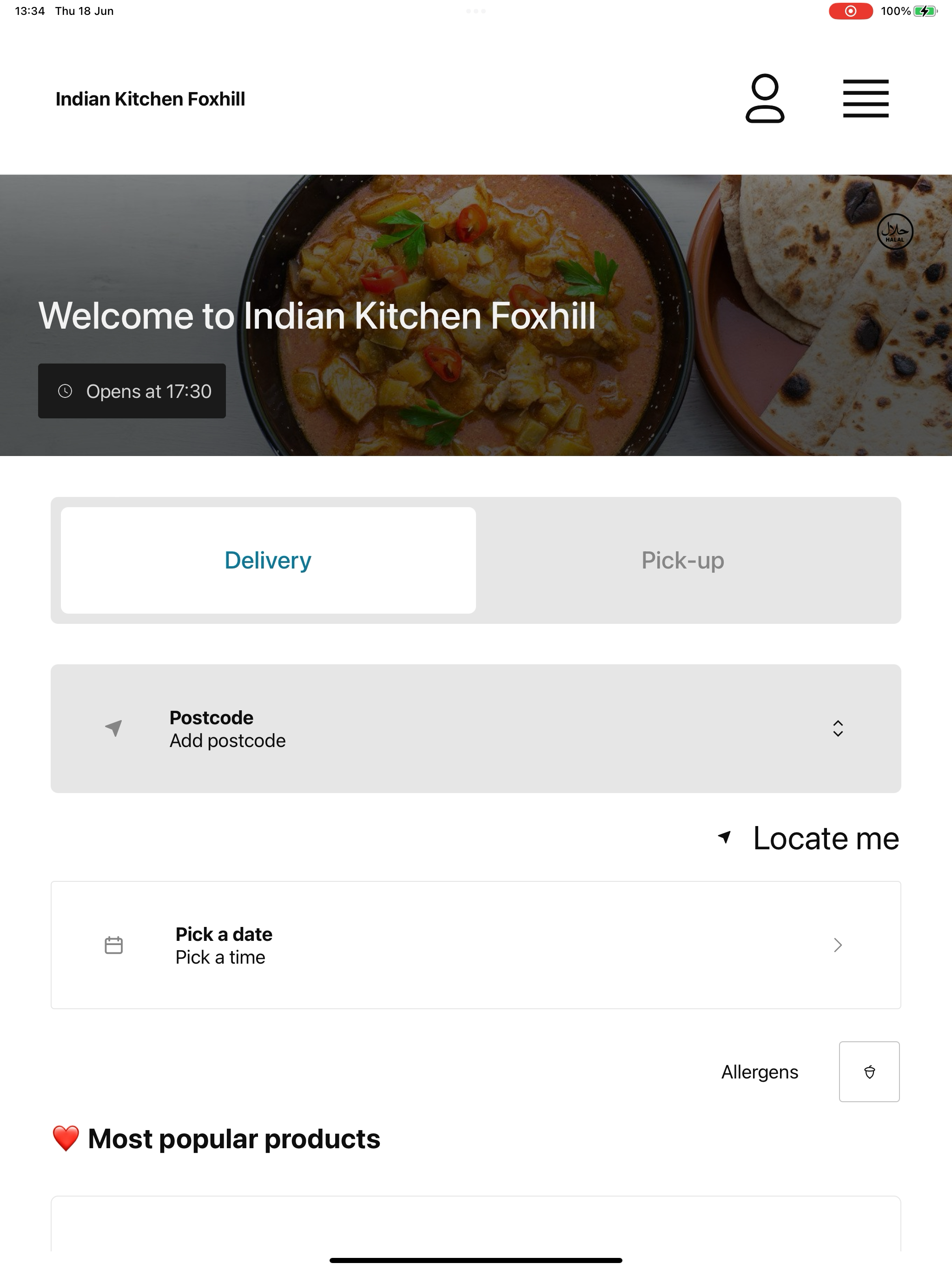 Indian Kitchen Foxhill