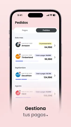 Captura de pantalla de Scalapay | Shopping En Plazos en iPhone 7