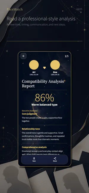 FaceMatch Relationship Report screenshot 4