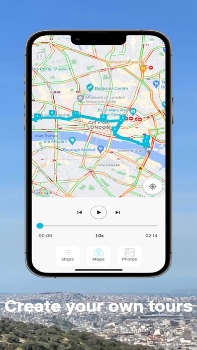 Tourific Self Guided Tours Screenshot