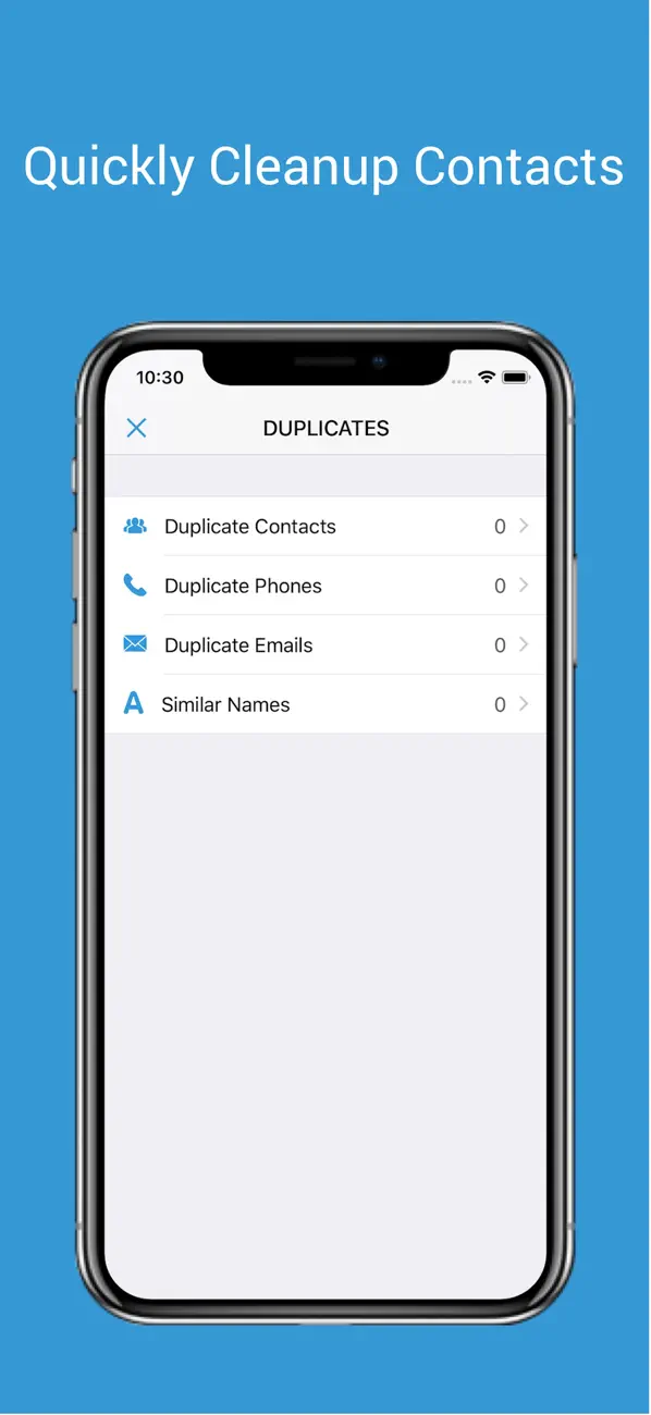#5. 1Contact Pro: Clean & Backup (iOS) 由: Roxwin Vietnam Technologies Company Limited