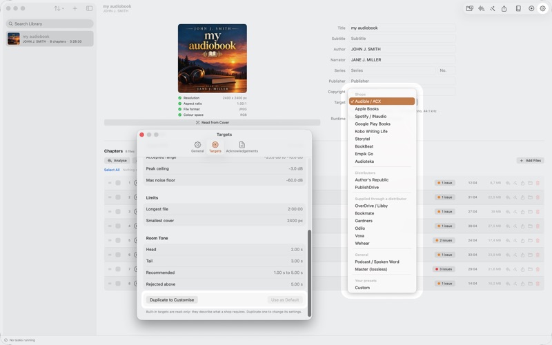 Audiobook Author: Mastering screenshot 6
