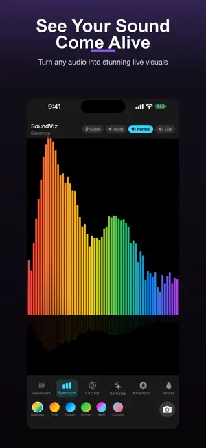 SoundViz - Sound Visualizer screenshot 1
