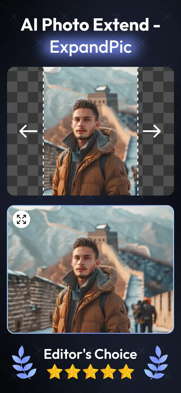 Screenshot #1 pour AI Photo Extend - ExpandPic