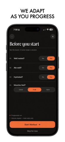 Adept Physique Workout Planner Screenshot 4 of 5