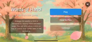 Words of Hanoi screenshot 1