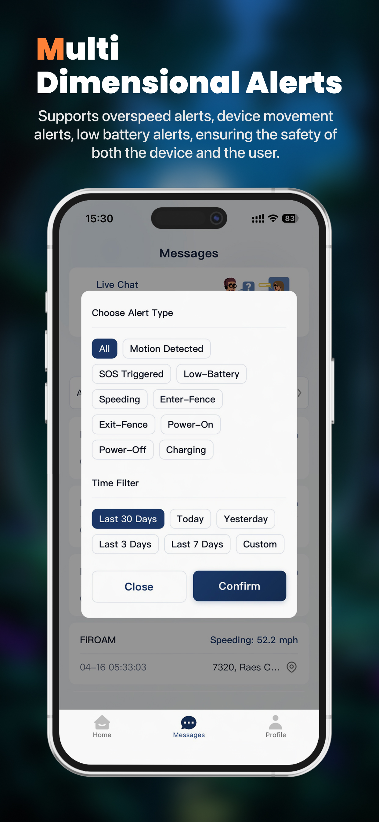 QuadTrack: Global GPS Tracker screenshot 4