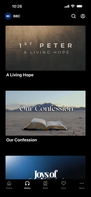 Bedico Baptist Church screenshot 2
