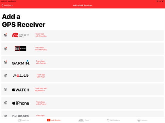 LITPro - GPS Lap Timer iPad screenshot 8 - Sports app
