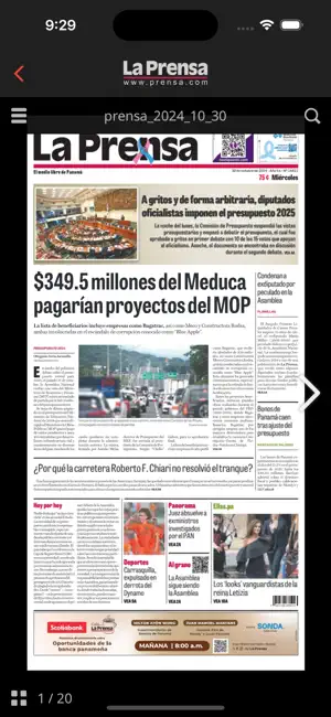 La Prensa Panamá screenshot 3