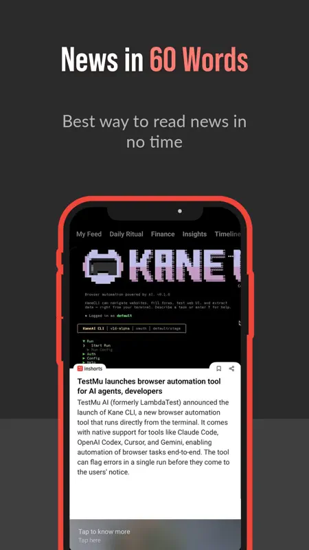 Inshorts screenshot 5 of 8