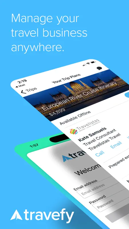 Travefy Pro: View Client Trips screenshot 1 of 9