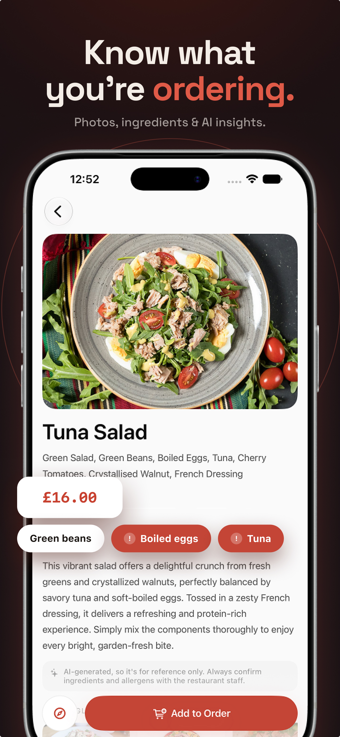 Peekish: AI Menu Translator screenshot 4