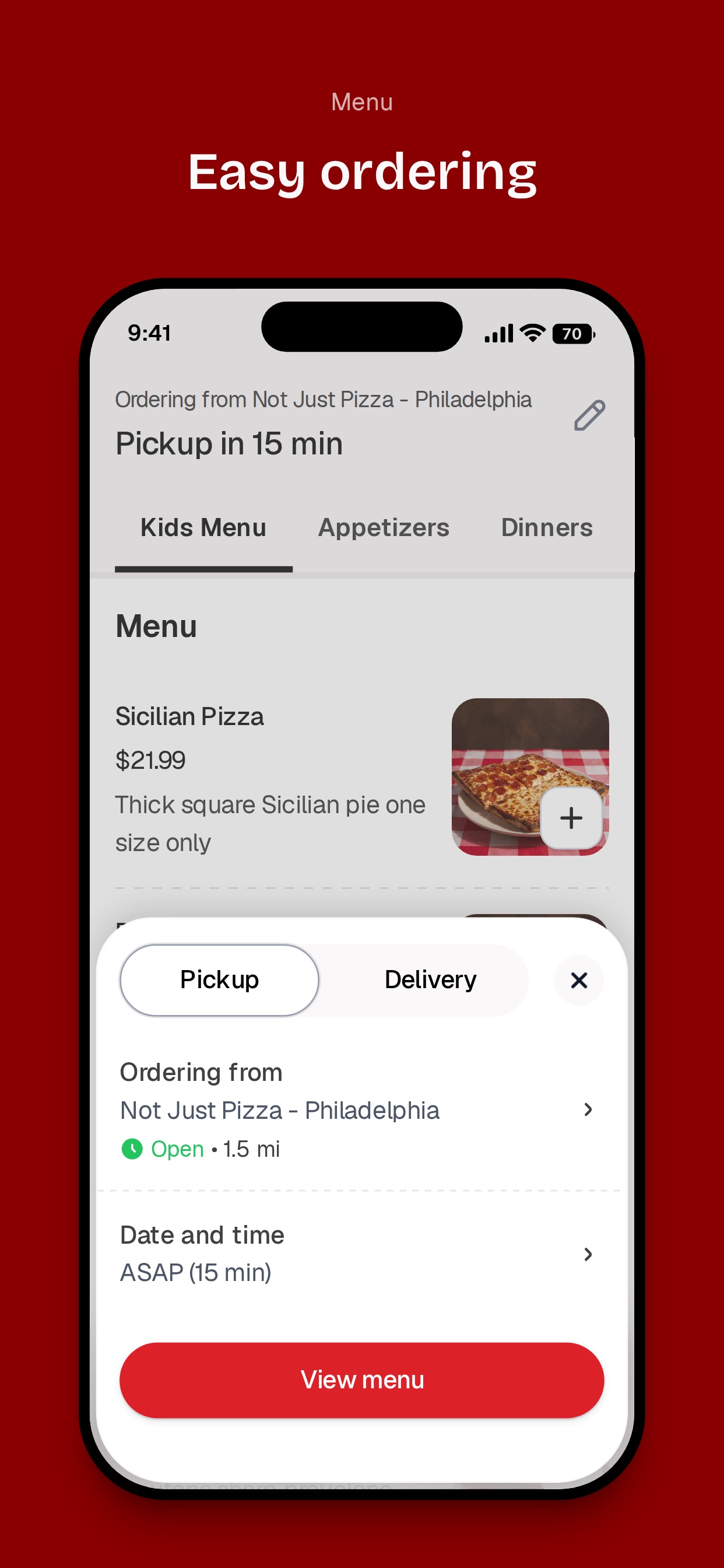 Screenshot 3 of Not Just Pizza To Go