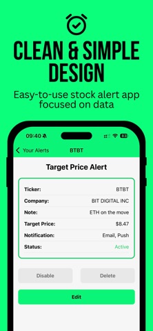Stock Alerts & Tracker screenshot