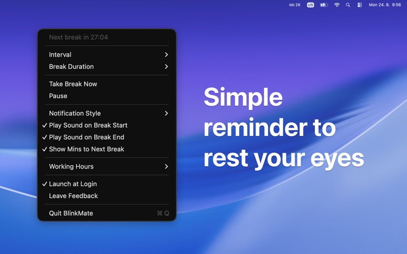 BlinkMate screenshot