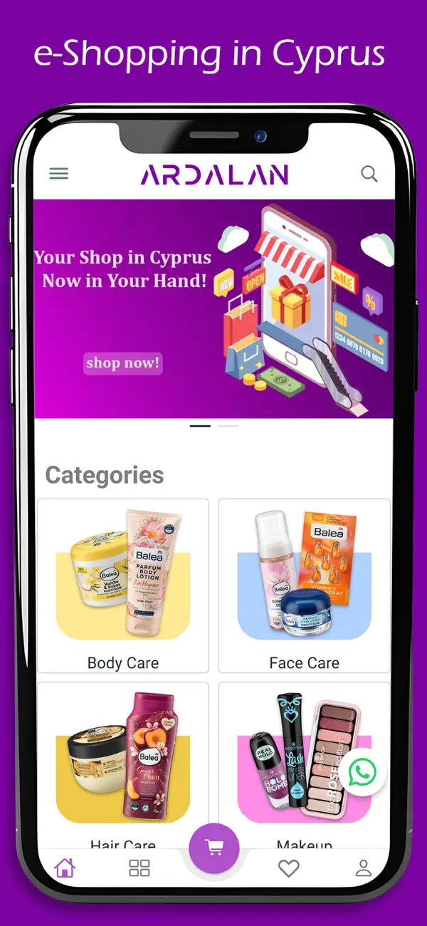 Screenshot #1 pour Ardalan: e-Shopping in Cyprus